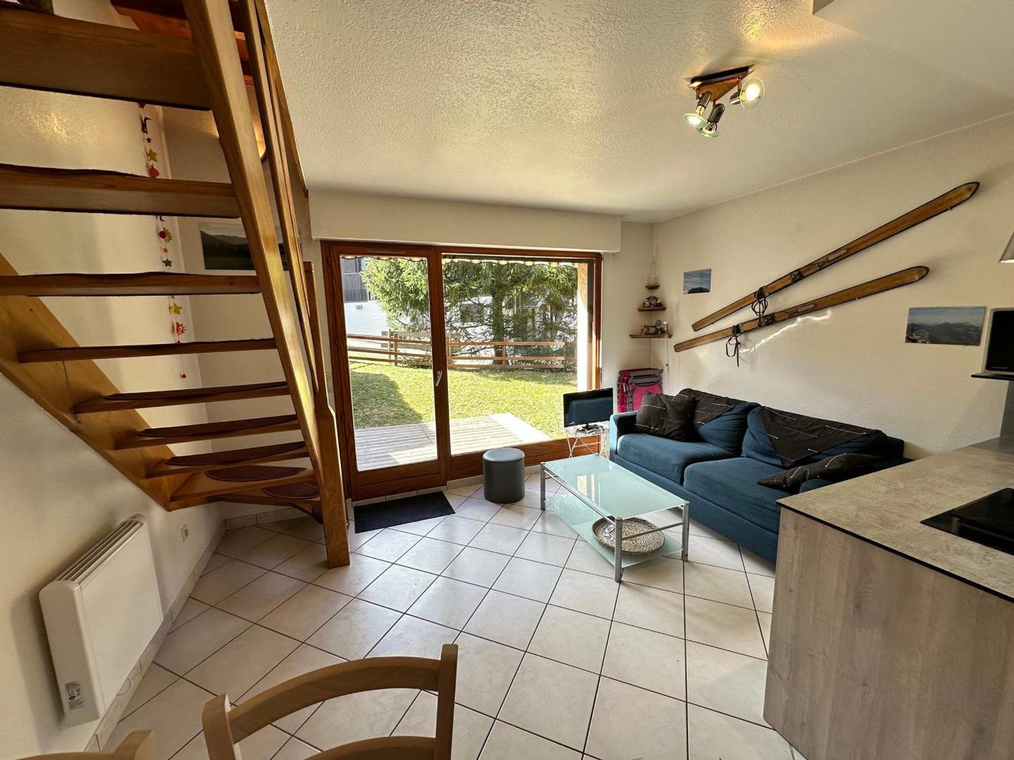 Charmant Duplex De 45M², 2 Chambres, Jardin, Garage, Villard-De-Lans - Fr-1-515-51 Екстериор снимка